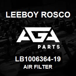 LB1006364-19 Leeboy Rosco AIR FILTER | AGA Parts