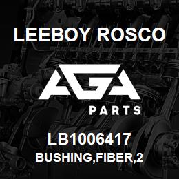 LB1006417 Leeboy Rosco BUSHING,FIBER,2 | AGA Parts