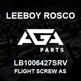 LB1006427SRV Leeboy Rosco FLIGHT SCREW AS | AGA Parts