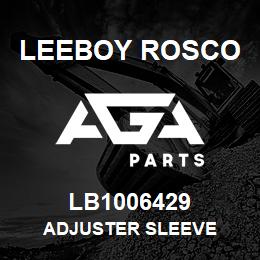 LB1006429 Leeboy Rosco ADJUSTER SLEEVE | AGA Parts