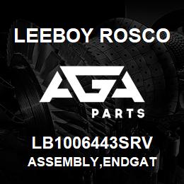LB1006443SRV Leeboy Rosco ASSEMBLY,ENDGAT | AGA Parts
