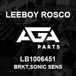 LB1006451 Leeboy Rosco BRKT,SONIC SENS | AGA Parts