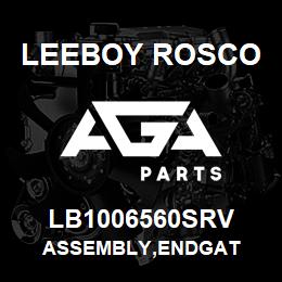 LB1006560SRV Leeboy Rosco ASSEMBLY,ENDGAT | AGA Parts