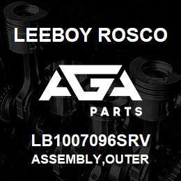 LB1007096SRV Leeboy Rosco ASSEMBLY,OUTER | AGA Parts