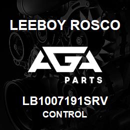 LB1007191SRV Leeboy Rosco CONTROL | AGA Parts