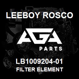 LB1009204-01 Leeboy Rosco FILTER ELEMENT | AGA Parts