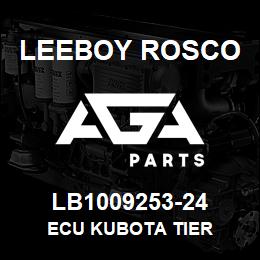 LB1009253-24 Leeboy Rosco ECU KUBOTA TIER | AGA Parts