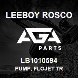 LB1010594 Leeboy Rosco PUMP, FLOJET TR | AGA Parts