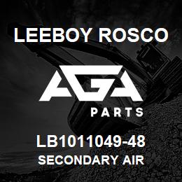 LB1011049-48 Leeboy Rosco SECONDARY AIR | AGA Parts