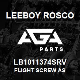 LB1011374SRV Leeboy Rosco FLIGHT SCREW AS | AGA Parts