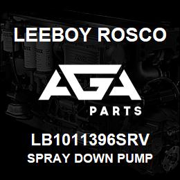 LB1011396SRV Leeboy Rosco SPRAY DOWN PUMP | AGA Parts