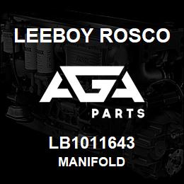 LB1011643 Leeboy Rosco MANIFOLD | AGA Parts