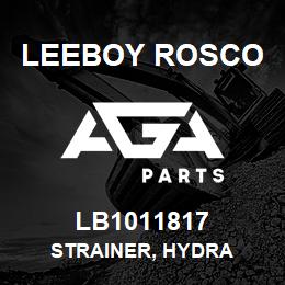 LB1011817 Leeboy Rosco STRAINER, HYDRA | AGA Parts