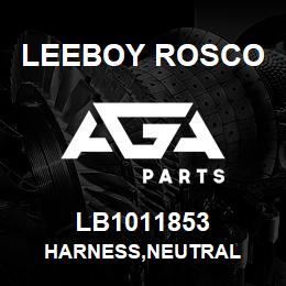 LB1011853 Leeboy Rosco HARNESS,NEUTRAL | AGA Parts