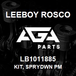 LB1011885 Leeboy Rosco KIT, SPRYDWN PM | AGA Parts