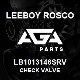 LB1013146SRV Leeboy Rosco CHECK VALVE | AGA Parts