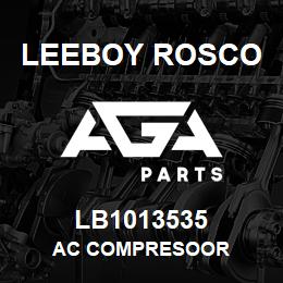 LB1013535 Leeboy Rosco AC COMPRESOOR | AGA Parts