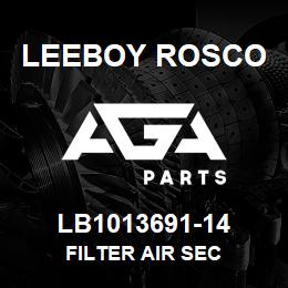 LB1013691-14 Leeboy Rosco FILTER AIR SEC | AGA Parts