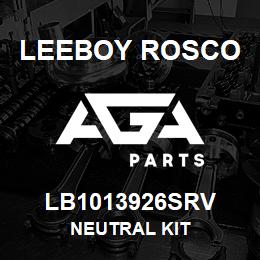 LB1013926SRV Leeboy Rosco NEUTRAL KIT | AGA Parts