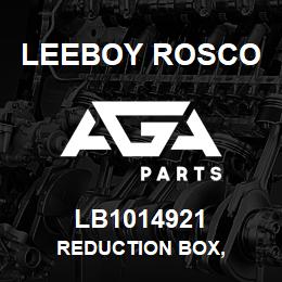 LB1014921 Leeboy Rosco REDUCTION BOX, | AGA Parts