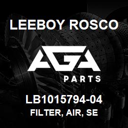 LB1015794-04 Leeboy Rosco FILTER, AIR, SE | AGA Parts