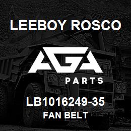 LB1016249-35 Leeboy Rosco FAN BELT | AGA Parts