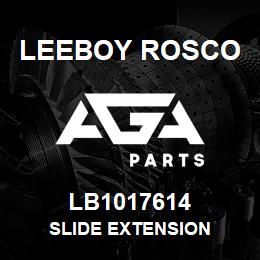 LB1017614 Leeboy Rosco SLIDE EXTENSION | AGA Parts