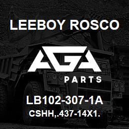 LB102-307-1A Leeboy Rosco CSHH,.437-14X1. | AGA Parts