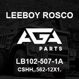 LB102-507-1A Leeboy Rosco CSHH,.562-12X1. | AGA Parts