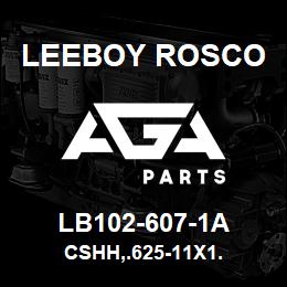 LB102-607-1A Leeboy Rosco CSHH,.625-11X1. | AGA Parts