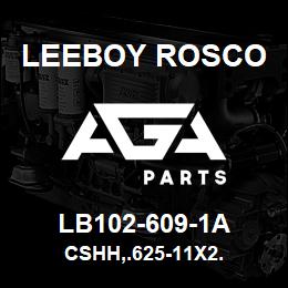 LB102-609-1A Leeboy Rosco CSHH,.625-11X2. | AGA Parts