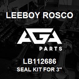 LB112686 Leeboy Rosco SEAL KIT FOR 3" | AGA Parts