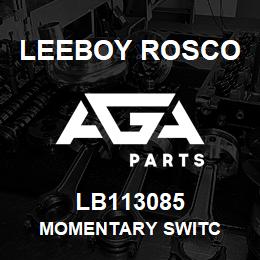 LB113085 Leeboy Rosco MOMENTARY SWITC | AGA Parts