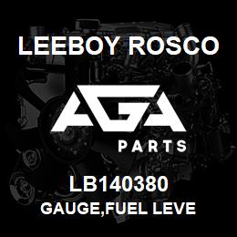 LB140380 Leeboy Rosco GAUGE,FUEL LEVE | AGA Parts