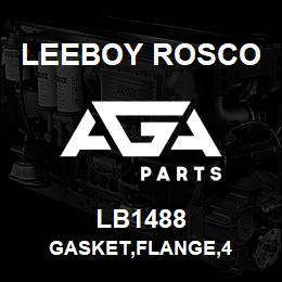 LB1488 Leeboy Rosco GASKET,FLANGE,4 | AGA Parts