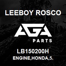 LB150200H Leeboy Rosco ENGINE,HONDA,5. | AGA Parts