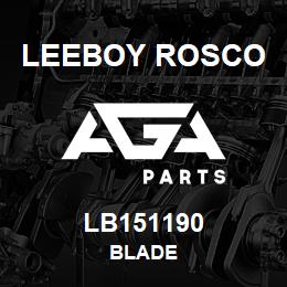 LB151190 Leeboy Rosco BLADE | AGA Parts