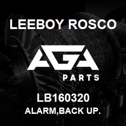 LB160320 Leeboy Rosco ALARM,BACK UP. | AGA Parts