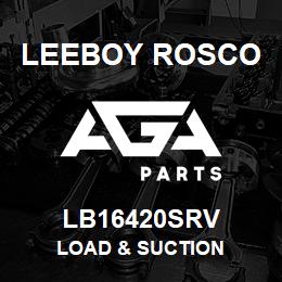 LB16420SRV Leeboy Rosco LOAD & SUCTION | AGA Parts