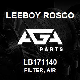 LB171140 Leeboy Rosco FILTER, AIR | AGA Parts