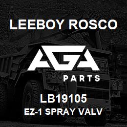 LB19105 Leeboy Rosco EZ-1 SPRAY VALV | AGA Parts