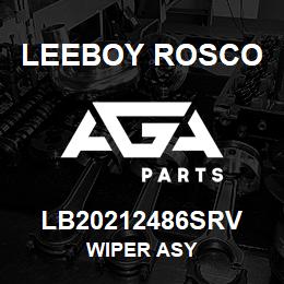 LB20212486SRV Leeboy Rosco WIPER ASY | AGA Parts