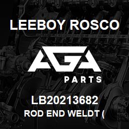 LB20213682 Leeboy Rosco ROD END WELDT ( | AGA Parts