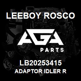 LB20253415 Leeboy Rosco ADAPTOR IDLER R | AGA Parts