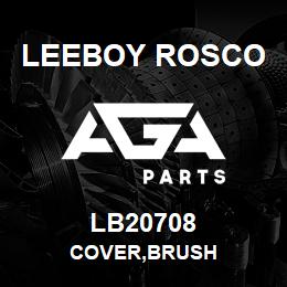 LB20708 Leeboy Rosco COVER,BRUSH | AGA Parts