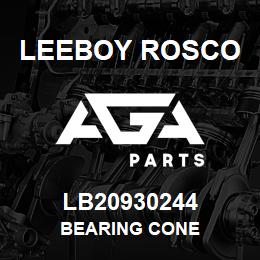 LB20930244 Leeboy Rosco BEARING CONE | AGA Parts