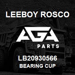 LB20930566 Leeboy Rosco BEARING CUP | AGA Parts