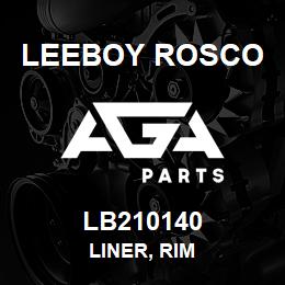 LB210140 Leeboy Rosco LINER, RIM | AGA Parts