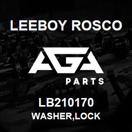 LB210170 Leeboy Rosco WASHER,LOCK | AGA Parts