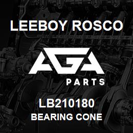 LB210180 Leeboy Rosco BEARING CONE | AGA Parts